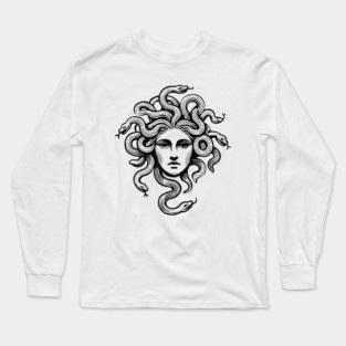 Medusa - Greek Mythology Long Sleeve T-Shirt