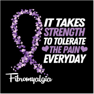 Fibromyalgia Fibro Awareness Posters and Art