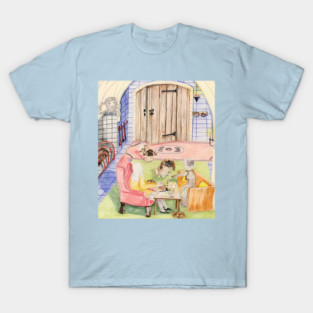 The Pekingese And The King And Queen T-Shirt