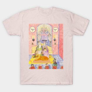 The Pekingese And The King And Queen T-Shirt