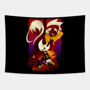 Soul and Maka - Soul Eater Tapestry