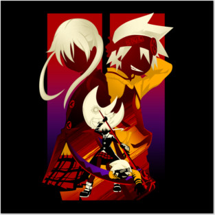 Soul and Maka - Soul Eater Posters and Art
