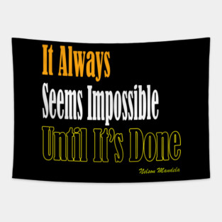 inspirational quote Tapestry