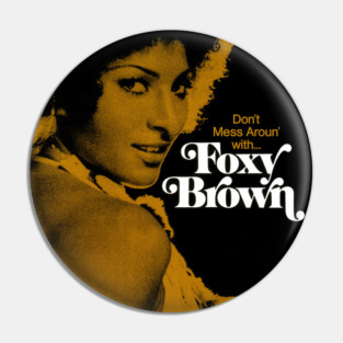 Pam Grier Forever Pin
