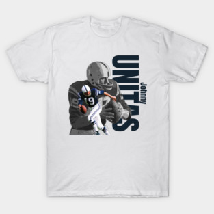 Johnny Unitas football quarterback T-Shirt
