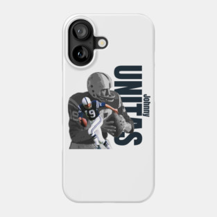 Johnny Unitas football quarterback Phone Case