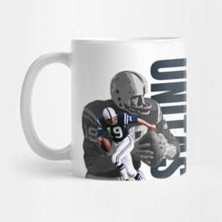 Johnny Unitas football quarterback Mug