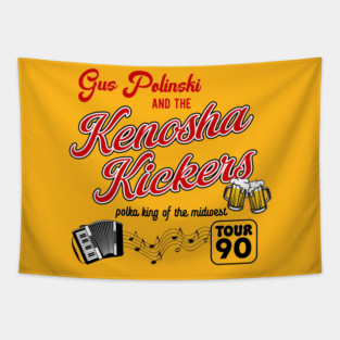 Gus Polinski and the Kenosha Kickers Tapestry