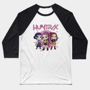 Huntrix Kpop Demon Hunters Kids Back to School Outfit M4746 Baseball T-Shirt