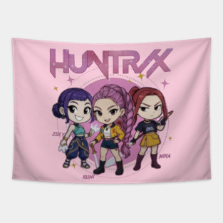 Huntrix Kpop Demon Hunters Kids Back to School Outfit M4746 Tapestry