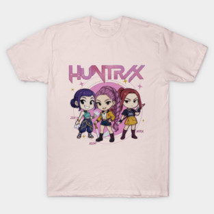 Huntrix Kpop Demon Hunters Kids Back to School Outfit M4746 T-Shirt
