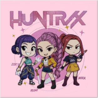 Huntrix Kpop Demon Hunters Kids Back to School Outfit M4746 Posters and Art