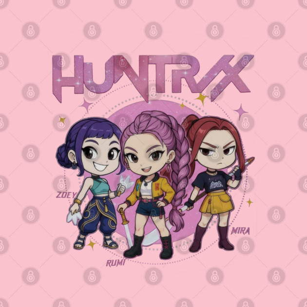 Huntrix Kpop Demon Hunters Kids Back to School Outfit M4746 Kids