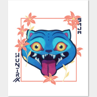 Derpy The Tiger Kpop Demon Hunters M4807 Posters and Art