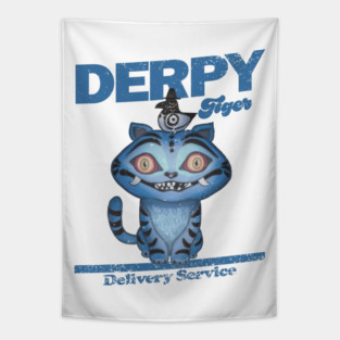 Kpop Demon Hunters Derpy Tiger  M4808 Tapestry