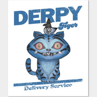 Kpop Demon Hunters Derpy Tiger  M4808 Posters and Art