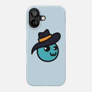 Blue Fedora Phone Case