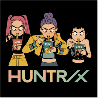 K-POP Demon Hunters - HUNTRIX Posters and Art