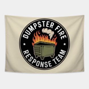 dumpster-fire-response-team Tapestry