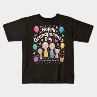 Happy Grandparents Day Kids T-Shirt
