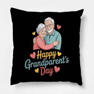 Happy Grandparents Day Pillow