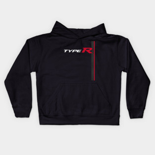 TYPE R RACING STRIPE CARBON Kids Hoodie