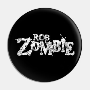 Rob Zombie Band Vintage Pin