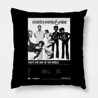 Earth, Wind & Fire - That's The Way Of The World Album Pillow