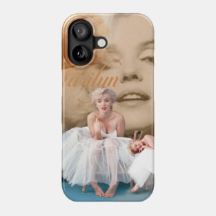 Marilyn Collage Portrait Phone Case