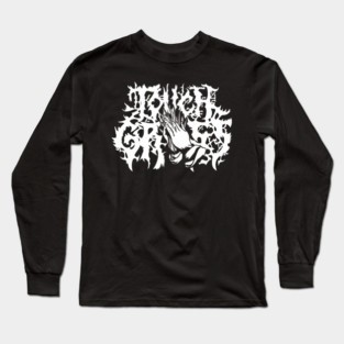 Corpse Bloom Edition – Touch Grass Slam Metal Logo Long Sleeve T-Shirt