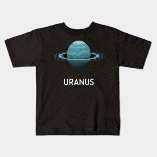 Solar System Group Costumes Giant PlanetUranus Costume Kids T-Shirt