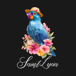 St. Lucia Parrot / St. Lucia T-Shirt