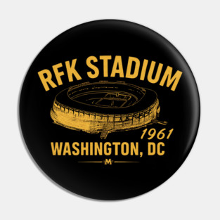 RFK Stadium Defunct Washington Sports Arena Pin