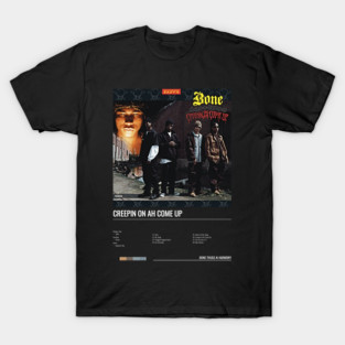 Bone Thugs-N-Harmony - Creepin on Ah Come Up Album T-Shirt