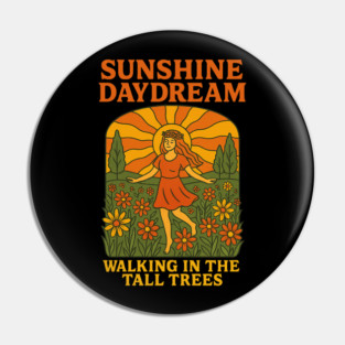 Deadhead Sugar Magnolia Pin