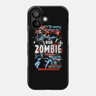 Rob Zombie – Out of the Darkness Horror Metal Poster Phone Case