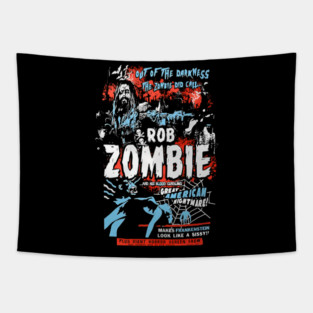 Rob Zombie – Out of the Darkness Horror Metal Poster Tapestry