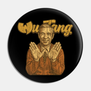 Wutang Mr Rodgers t-shirt Pin