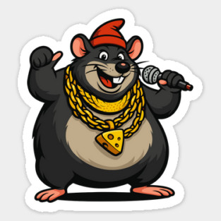 Biggie Cheese Mr Boombastic Biggie Cheese Meme Barnyard Rap Songs Magnet
