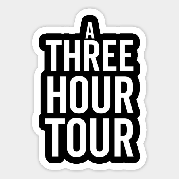 A Three Hour Tour Magnet by Frank Ring