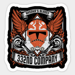 332ND COMPANY - SIGNET CREST Sticker