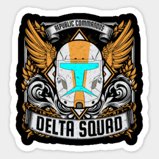 DELTA SQUAD - SIGNET CREST Sticker