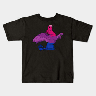 Bisexual Pride Gryphon Kids T-Shirt