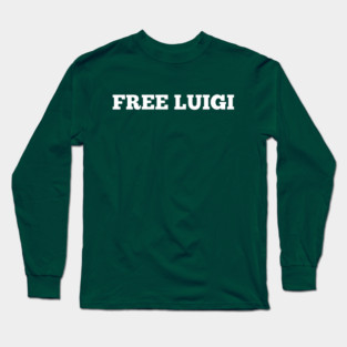 Free Luigi Long Sleeve T-Shirt