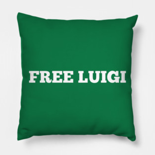 Free Luigi Pillow