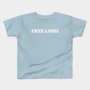 Free Luigi Kids T-Shirt
