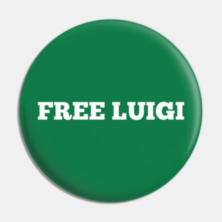 Free Luigi Pin