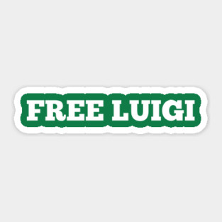 Free Luigi Sticker