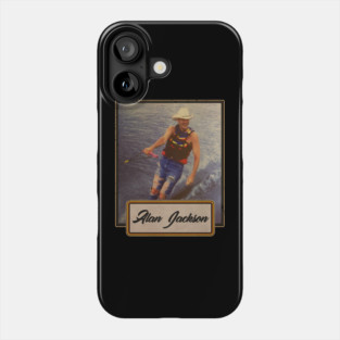 Alan jackson, Vintage Phone Case