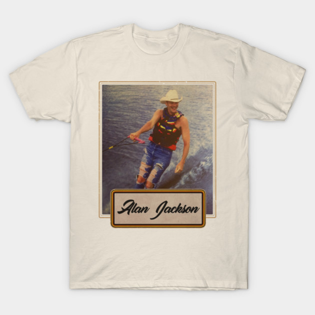 Alan jackson, Vintage T-Shirt by romirsaykojose@